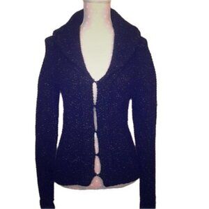 J.Crew sparkly knit wool sweater sz M